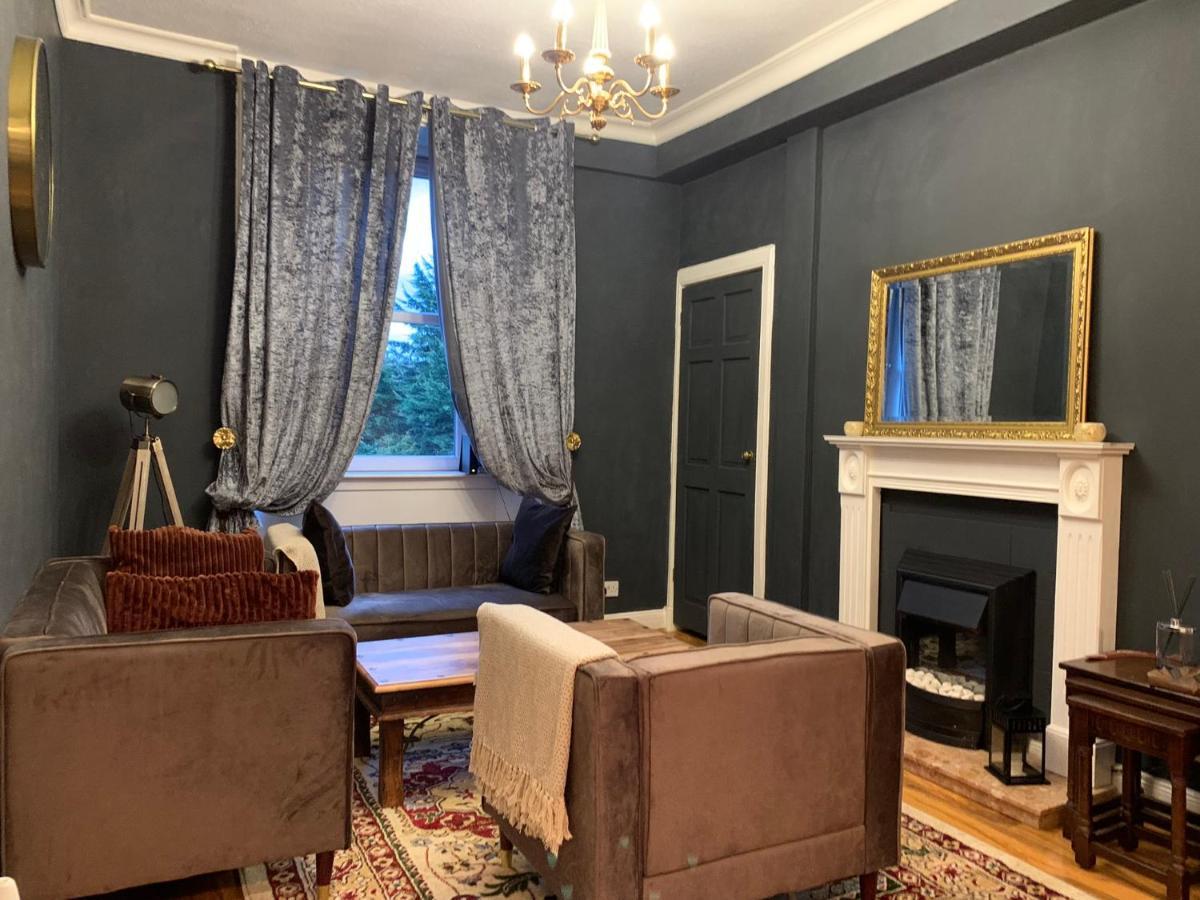 Glamours Stylish Victorian Apartment Near City Centre Edinburg Exteriör bild